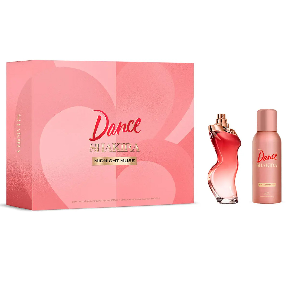 SHAKIRA COFRE MIDNIGHT MUSE EDT X 80 ML.